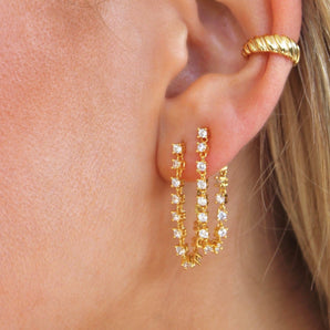 Phoenix Chain Earrings
