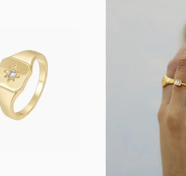 Everyday Chic: Making a Gold Statement Ring Part of Your Signature Look