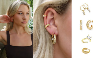 7 Stunning Earring Stacks with Huggie for a Model-Worthy Look!