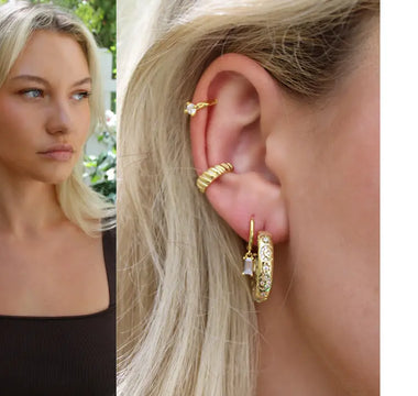 7 Stunning Earring Stacks with Huggie for a Model-Worthy Look!