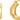18K Gold Chubby Hoop - Lightweight Thick Hoops, Chunky High Shine Bold Statement Earrings for Women, Gift for her