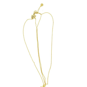 Double Chain Gold Necklace