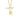 Amelia Gold Toggle Necklace – 18K Gold Plated Rope Chain with Front Clasp, Adjustable & Hypoallergenic