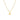 Malibu Sunday XO Charm Gold Necklace for Women - 18K Gold Plated Brass with Adjustable Length - Dainty and Elegant Gold Jewelry for Women - Non-Tarnish Necklace ideal for Wear Any Occasion