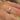 Malibu Sunday – Gold Triple Baguette CZ Ring for Women