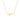 Sideways Cross Necklace – 18K Gold Plated Dainty Faith Pendant