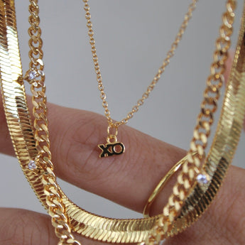 Emerson Thick Snake Chain Necklace - 18k Gold Plated Chains, Gold Chains