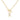 Hayden Diamond Toggle Necklace with Paperclip Chain - 18K Gold Necklace Diamond Pendant